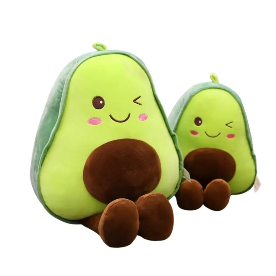 Coussin peluche avocat kawaii - kidyhome