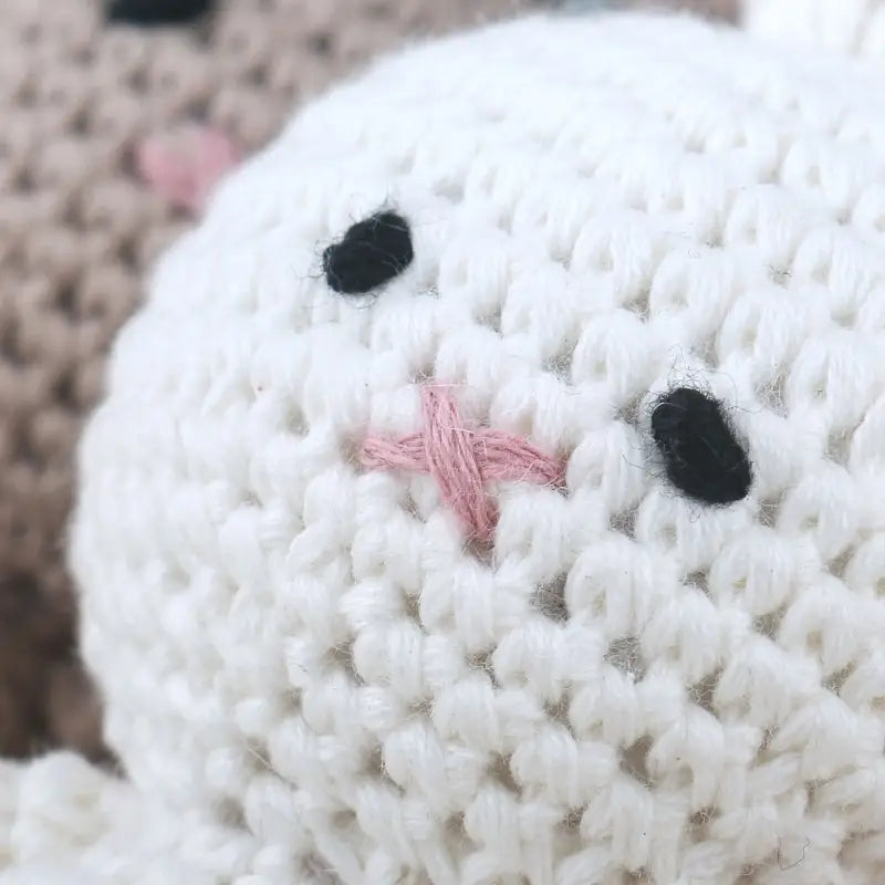 plush animals in crochet vintage spirit chic decoration – kidyhome