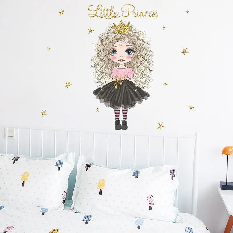 stickers couronne de princesse - kidyhome