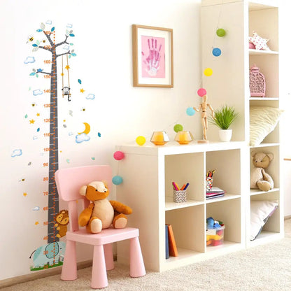 Stickers animaux de la foret boho décoration chambre d'enfant